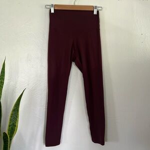 Offline by Aerie Cranberry 7/8 Hi-Rise Leggings